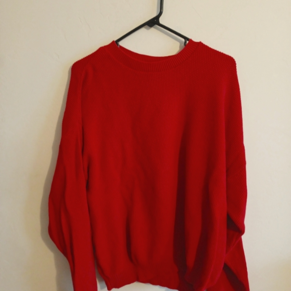 Talbot women's red sweater